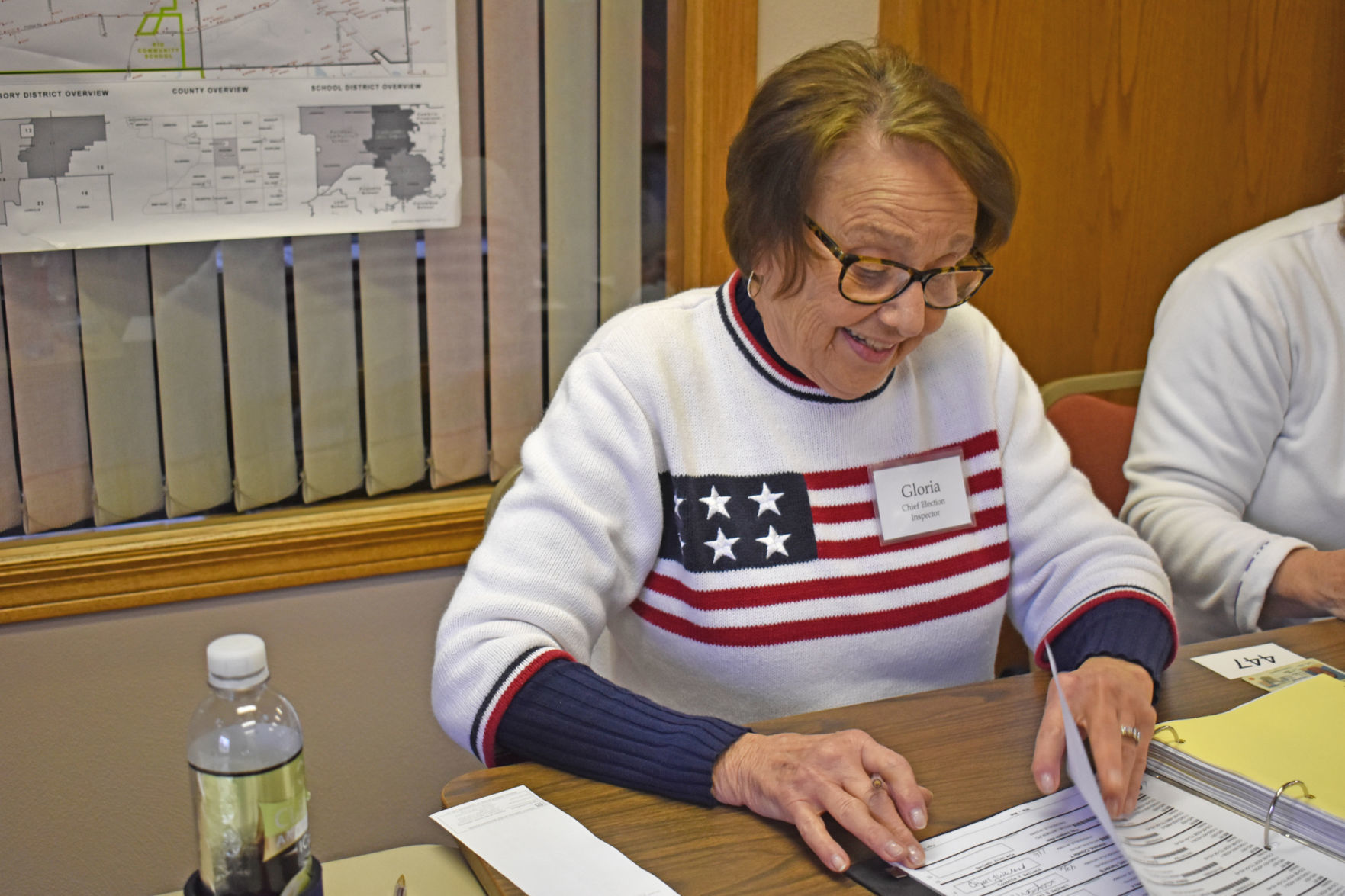 Election 2018 -- town of Wyocena polling place